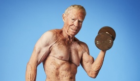Cuộc sống của vận động viên thể hình Mỹ 90 tuổi