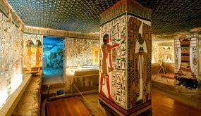 Bên trong lăng mộ Pharaoh xa hoa bậc nhất Ai Cập cổ đại