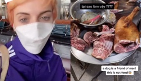Người mẫu Ukraina lên án người Việt ăn thịt chó, bị dân mạng công kích đến mức bay vội về nước gây nhiều tranh luận trái chiều