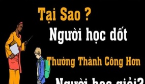 Tại sao nhiều người học giỏi ra đời lại chật vật kiếm sống, không thành công, làm sếp lớn?