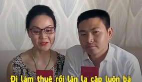 Đi làm thuê rồi lân la cặp luôn bà chủ 65t, đêm nào cũng