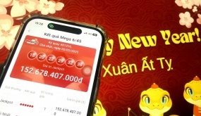 Một khách hàng trúng Jackpot hơn 150 tỷ đồng mùng 5 Tết