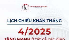 Lịch chiếu khán tháng 4: Tăng mạnh ở tất cả các diện