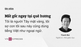 Mất gốc ngay tại quê hương