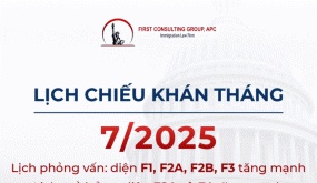 LỊCH CHIẾU KHÁN THÁNG 07.2025