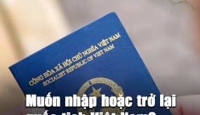 Việt Nam hoàn nguyên sách nhập, trở lại quốc tịch cho Việt Kiều