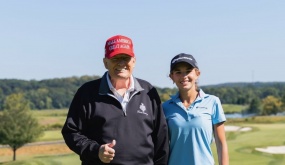 Ông Trump chia sẻ với cháu nội về ước mơ đang theo đuổi