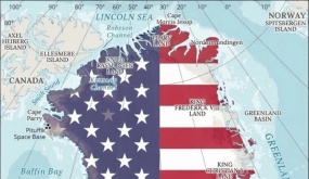 Vợ quan chức Mỹ đăng ảnh cờ Mỹ phủ kín Greenland, Đan Mạch phản đối