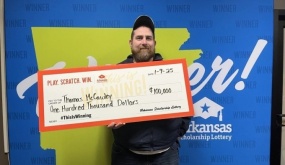 Trúng số 100.000 USD nhờ 'linh cảm'