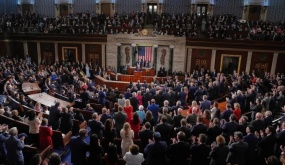 Ông Trump ca ngợi nước Mỹ, chỉ trích đối thủ trong Thông điệp Liên bang