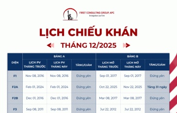 LỊCH CHIẾU KHÁN THÁNG 12.2025