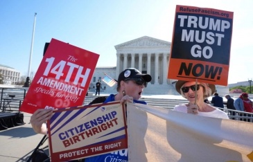 Nghịch lý trong cuộc chiến xóa luật 'sinh ở Mỹ là công dân Mỹ'