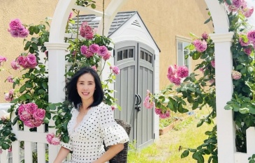 Ngôi nhà bốn mùa hoa của người phụ nữ Việt ở Mỹ