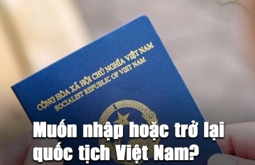 Việt Nam hoàn nguyên sách nhập, trở lại quốc tịch cho Việt Kiều