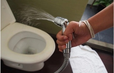 Những rủi ro khi dùng vòi xịt vệ sinh