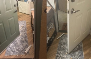 Trò đạp cửa quậy nhà dân ở quận Cam gây lo ngại