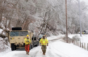 Bão tuyết càn quét miền nam nước Mỹ