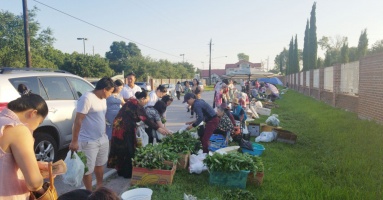 Chợ 'chồm hổm' mỗi sáng Chủ Nhật kiểu Việt Nam ở Houston