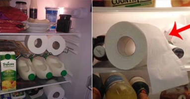 Chuyện gì xảy ra nếu đặt cuộn giấy vệ sinh vào ngăn mát tủ lạnh?