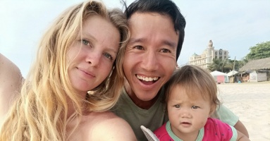 American-Vietnamese couple leaves city for rural life