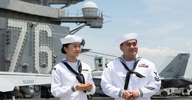 Nữ thủy thủ gốc Việt tàu sân bay Mỹ: Trượt đại học là cơ duyên vào hải quân