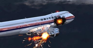 Máy bay phát nổ ở độ cao 7.000 mét, 9 người bị hút ra ngoài