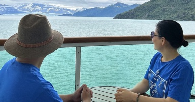 Khách Việt và hành trình đến Alaska bằng du thuyền