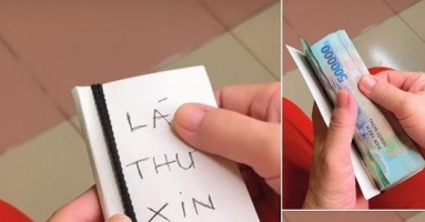 Lá thư xin lỗi vợ 'không có một chữ nào' nhưng lại rất chân thành khiến dân mạng phát sốt