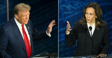 Trump - Harris lần đầu tranh luận trực tiếp