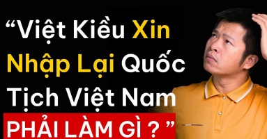 Việt kiều xin nhập lại quốc tịch Việt Nam, cần làm gì?