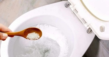 Tại sao nên rắc muối vào bồn cầu?