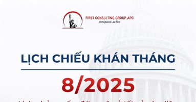 LỊCH CHIẾU KHÁN THÁNG 08.2025