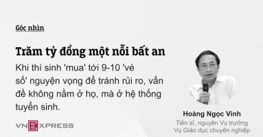 Trăm tỷ đồng một nỗi bất an