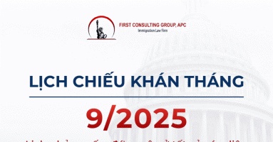 LỊCH CHIẾU KHÁN THÁNG 09.2025