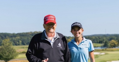 Ông Trump chia sẻ với cháu nội về ước mơ đang theo đuổi