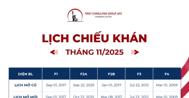 LỊCH CHIẾU KHÁN THÁNG 11.2025
