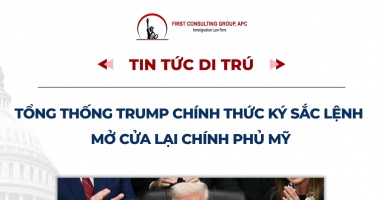 Tổng Thống Trump Ký Đạo Luật Chấm Dứt Việc Tình Trạng Chính Phủ Mỹ Đóng Cửa Sau 43 Ngày