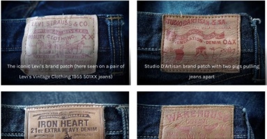 Công dụng ít biết của miếng da lưng quần jeans Công dụng ít biết của miếng da lưng quần jeans