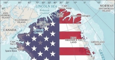 Vợ quan chức Mỹ đăng ảnh cờ Mỹ phủ kín Greenland, Đan Mạch phản đối Vợ quan chức Mỹ đăng ảnh cờ Mỹ phủ kín Greenland, Đan Mạch phản đối
