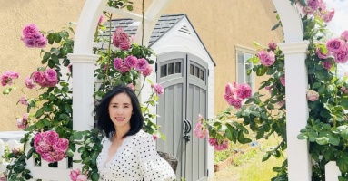 Ngôi nhà bốn mùa hoa của người phụ nữ Việt ở Mỹ
