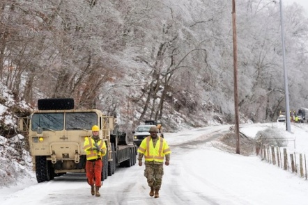 Bão tuyết càn quét miền nam nước Mỹ