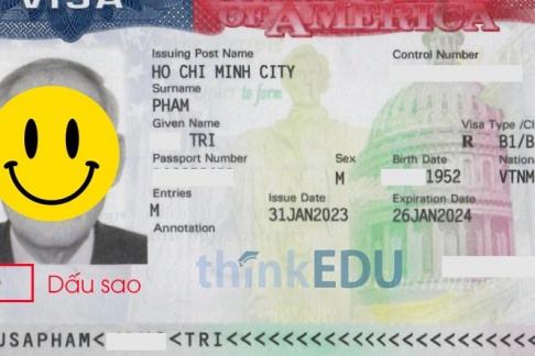 Ý nghĩa dấu sao 5 cánh trên visa Mỹ? Ảnh hưởng gì đến việc nhập cảnh? Cần lưu ý