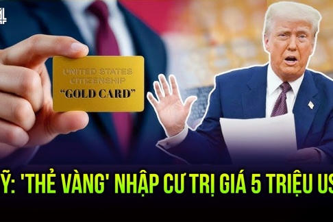 Bán 'thẻ vàng' giá 5 triệu USD để thúc đẩy BĐS: Kế hoạch 1 hòn đá ném 2 chim của Tổng thống Donald Trump